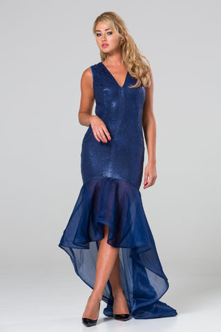 Cocktail Sequin open back dress STYLE 04