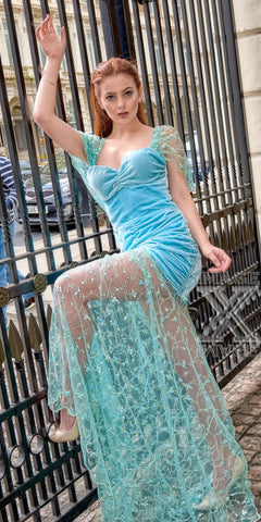 Velour Anna Rostova dress STYLE 113