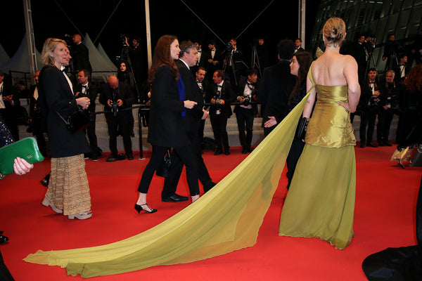 Silk Taffeta With Bow detail