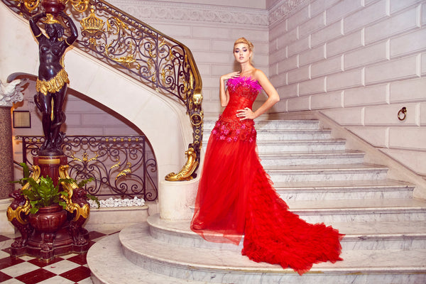 Ballet Red Corset dress OUT OF STOCK